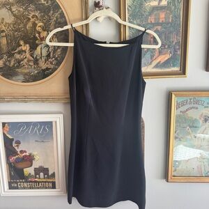 Elegant Black Sleeveless Dress